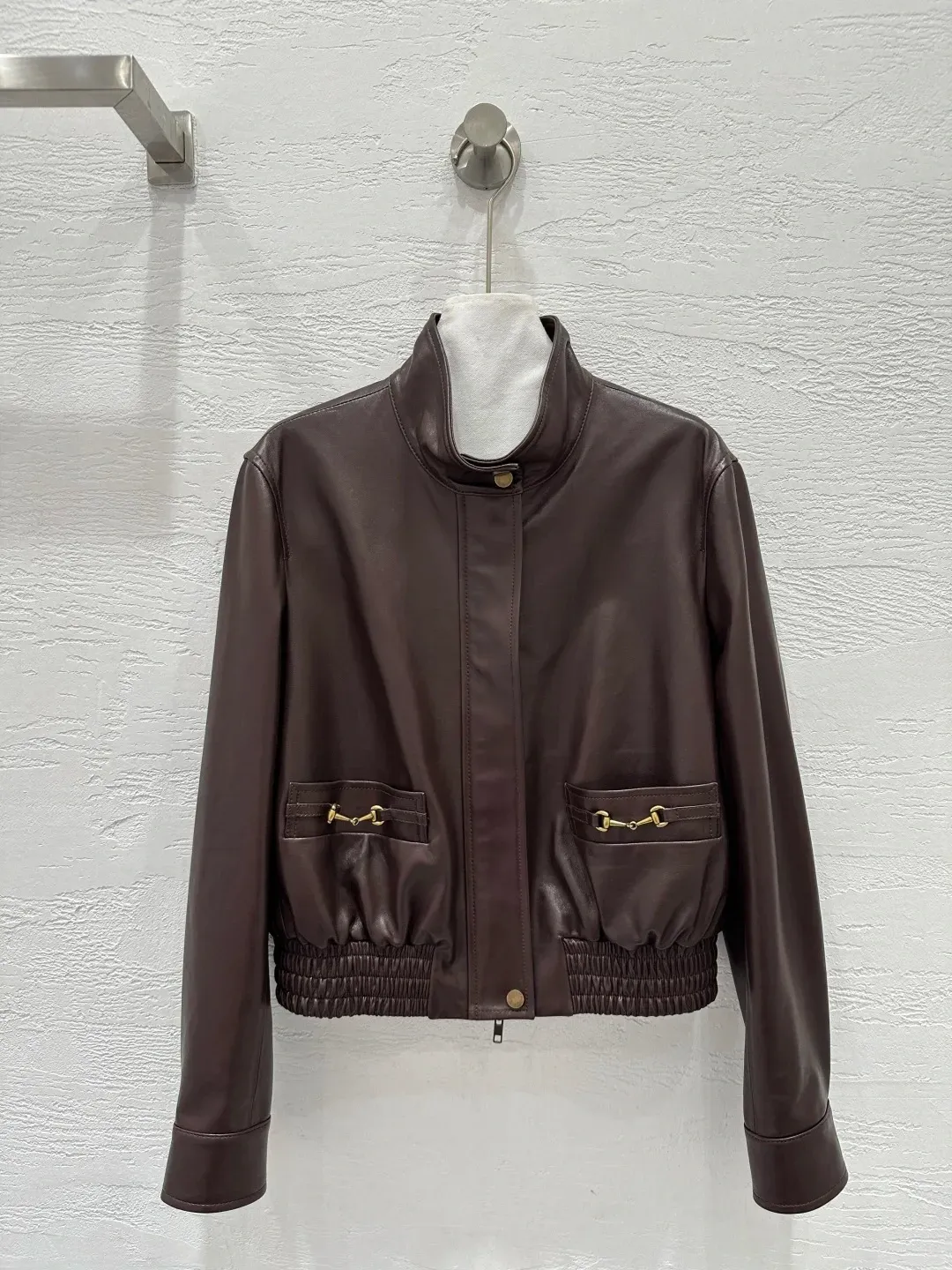 Celine Alternative Vintage Leather Jacket in 
