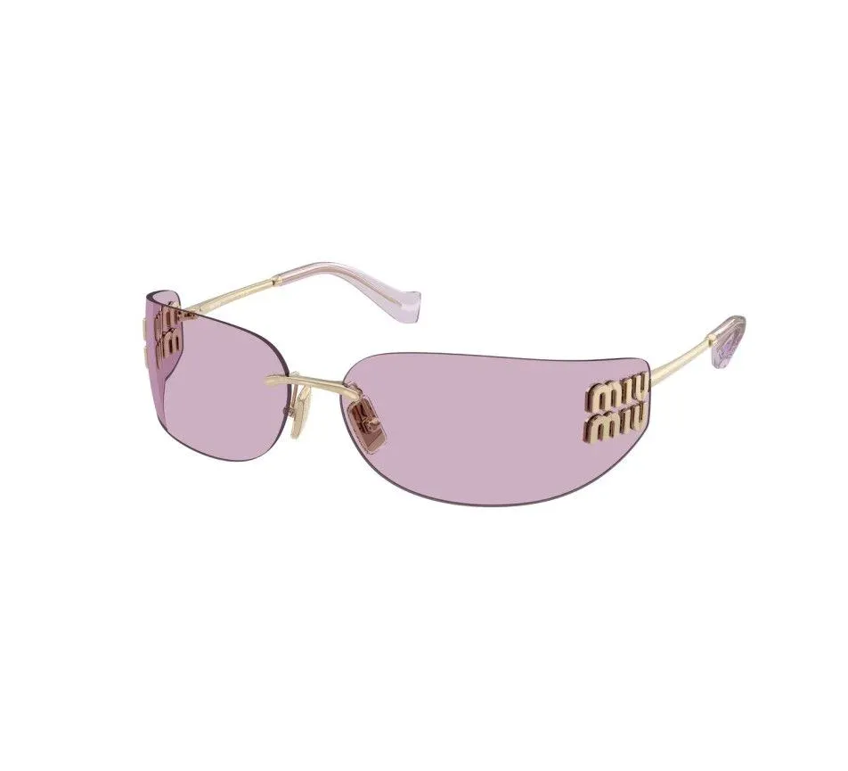 Miu Miu Alternative oval-frame sunglasses in Pink