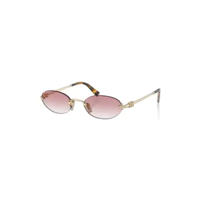 Miu Miu Alternative oval-frame sunglasses in Pink
