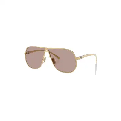 Miu Miu Alternative pilot-frame sunglasses in Gold
