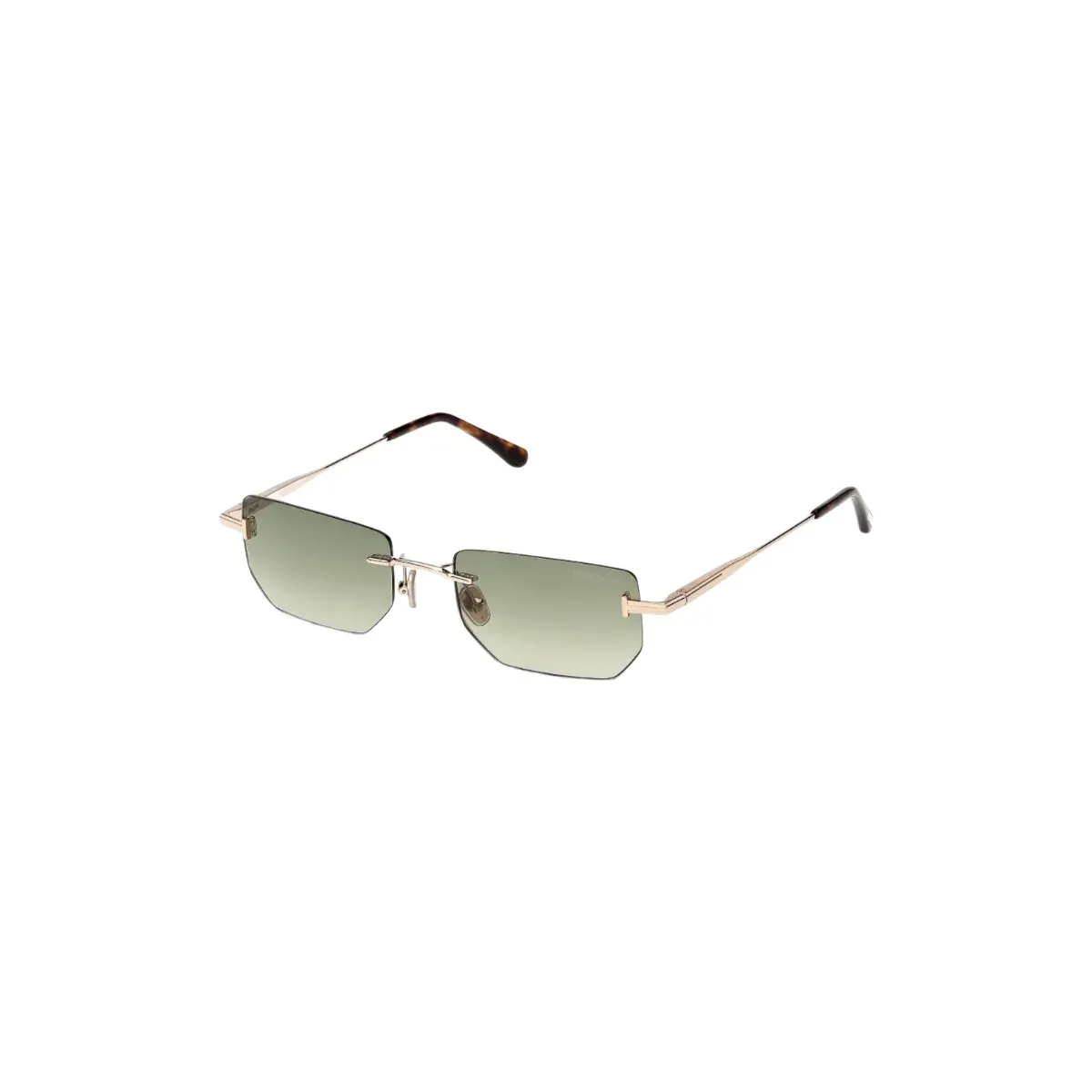 Tom Ford Alternative rimless rectangle-frame sunglasses in 
