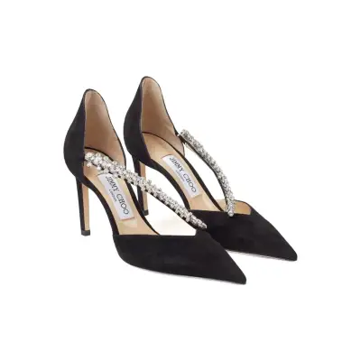 Jimmy Choo Alternative Crustal ani bee 85 in black in Black