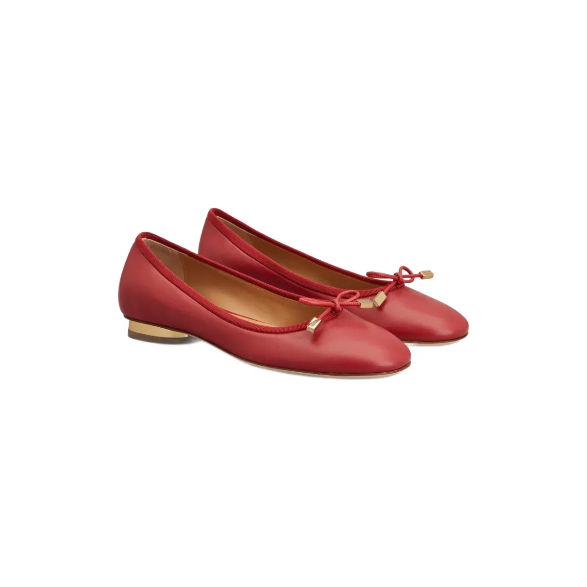 Tod's Alternative bow-detail ballet flats in Red