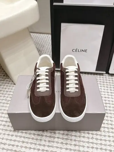 Brunello Cucinelli Alternative Suede Casual Skate Shoes in Brown