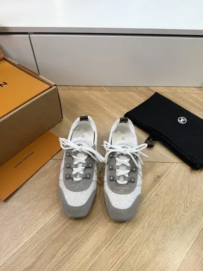Louis Vuitton Alternative Footprint Soccer Ballet Shoe in Grey