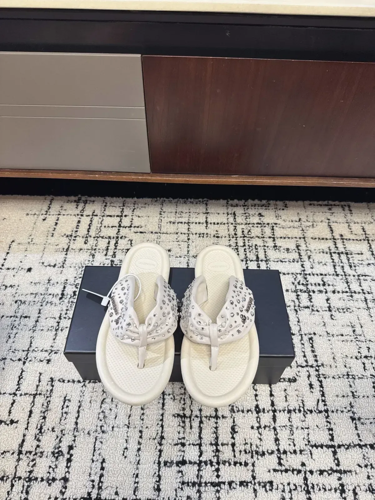 Isabel Marant Alternative Embellished Thong Slide in 