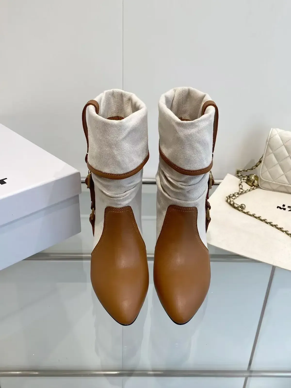 Isabel Marant Alternative Heel Fashion Boot in 