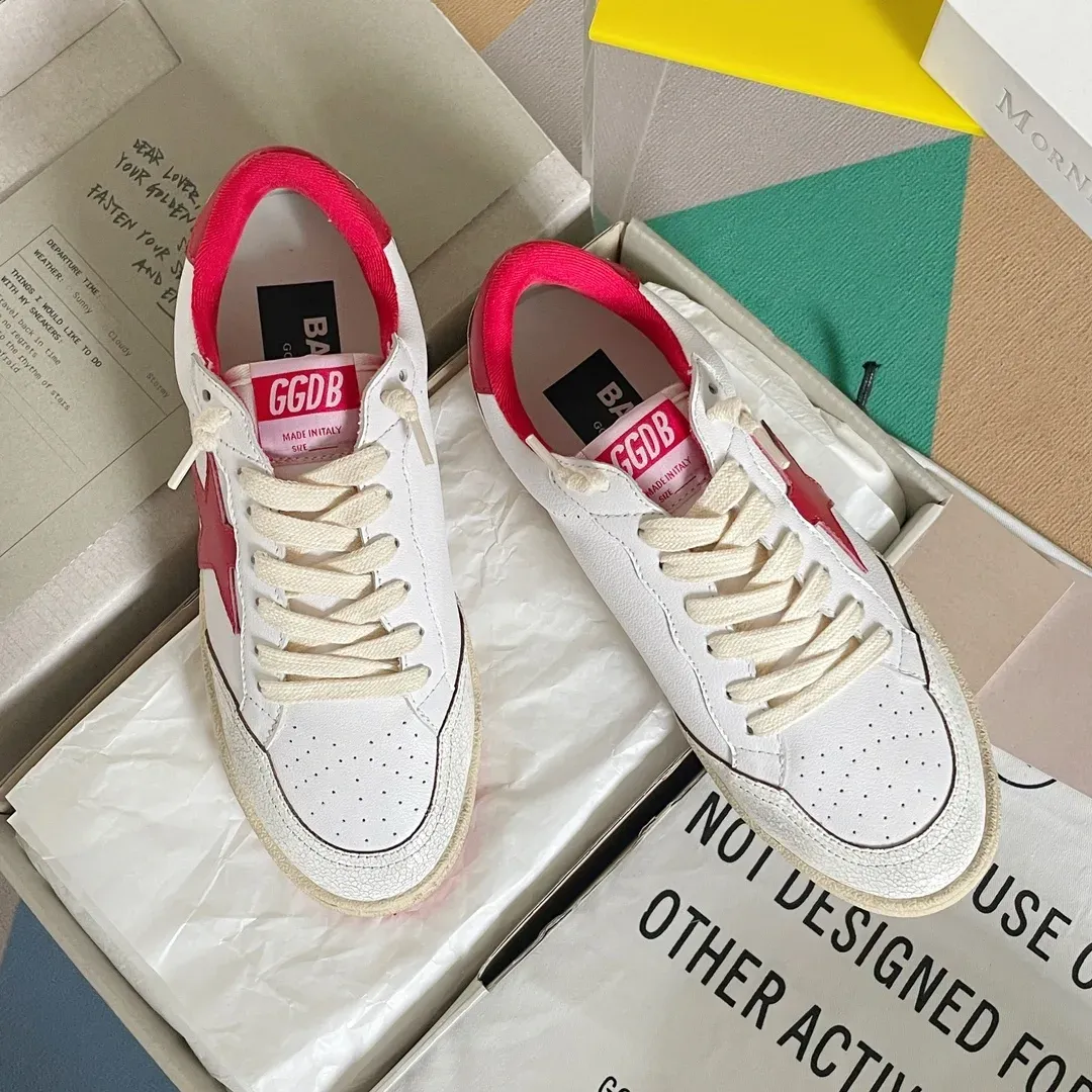 Golden Goose Alternative Deluxe Super Star in წითელი
