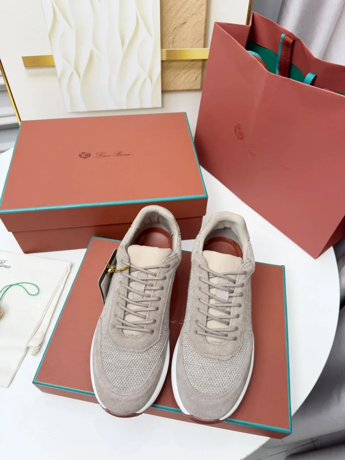 Loro Piana Alternative Tennis Walk Sneaker in 