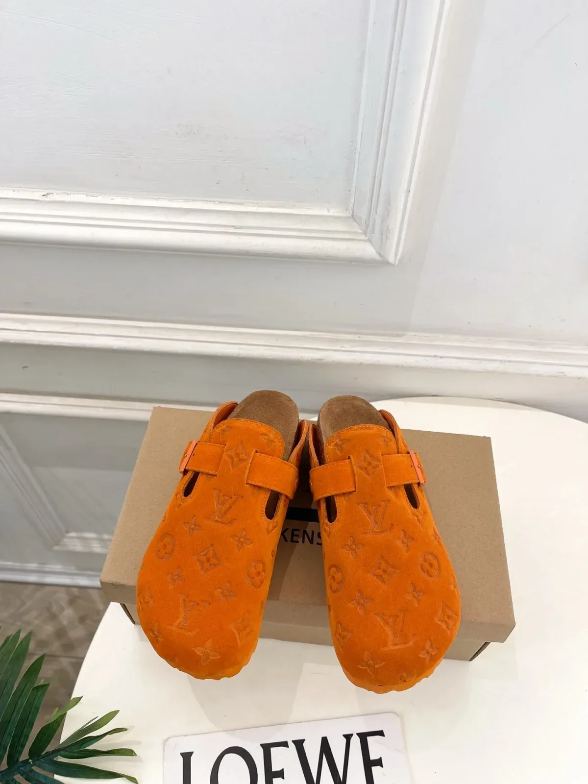 Louis Vuitton Alternative Birkenstock Boston Mule in 