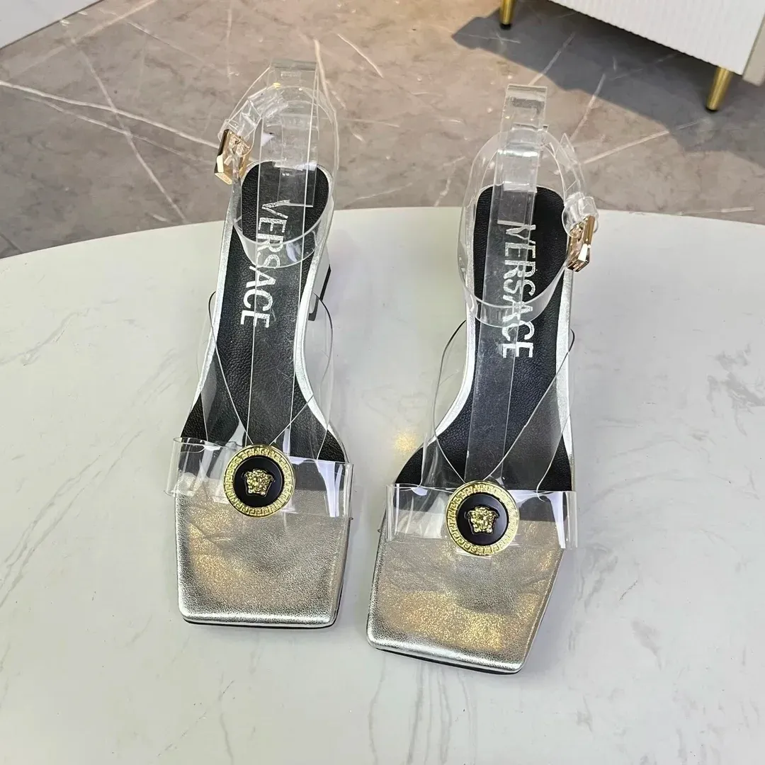 Versace Alternative Square Toe Sandals in 