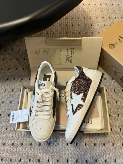 Golden Goose Alternative Ball Star Sneakers in ყავისფერი