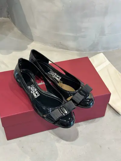 Salvatore Ferragamo Alternative Crystal Jelly Shoes in