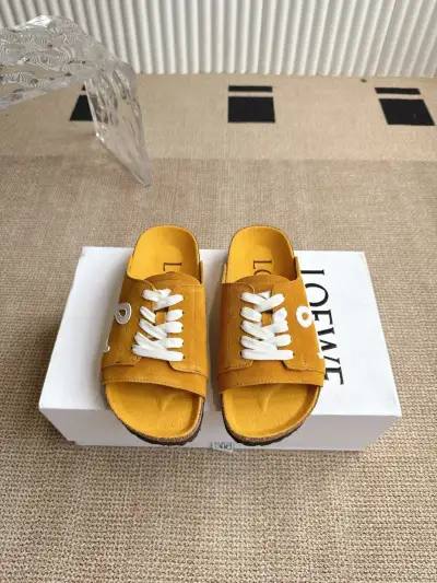 Loewe Alternative Birkenstock Leather Sandals in