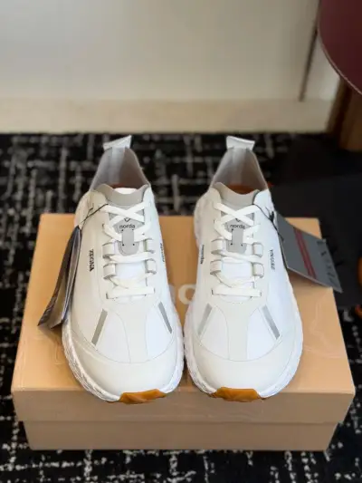 Zegna Alternative Triple Stitch Platform Sneakers in შავი