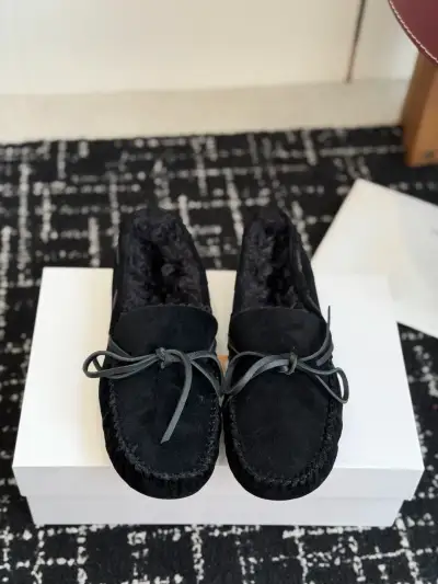 The Row Alternative Bow Loafers in