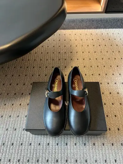 Chanel Alternative Mary Jane Flats in