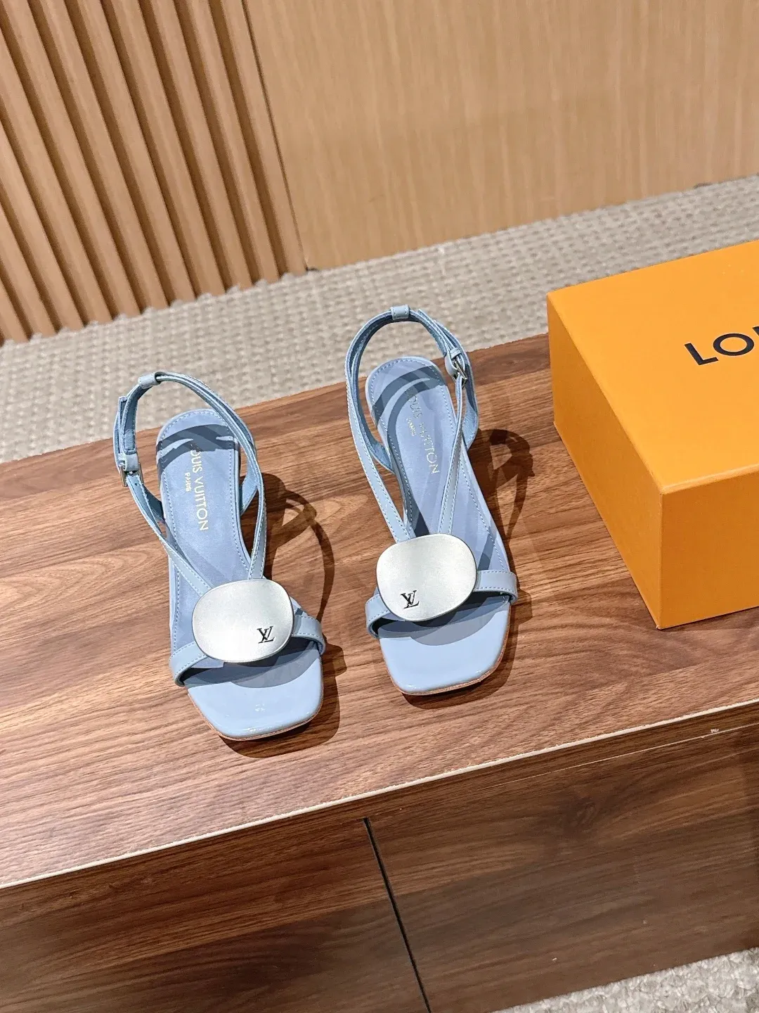 Louis Vuitton Alternative Metal Buckle Sandals in 