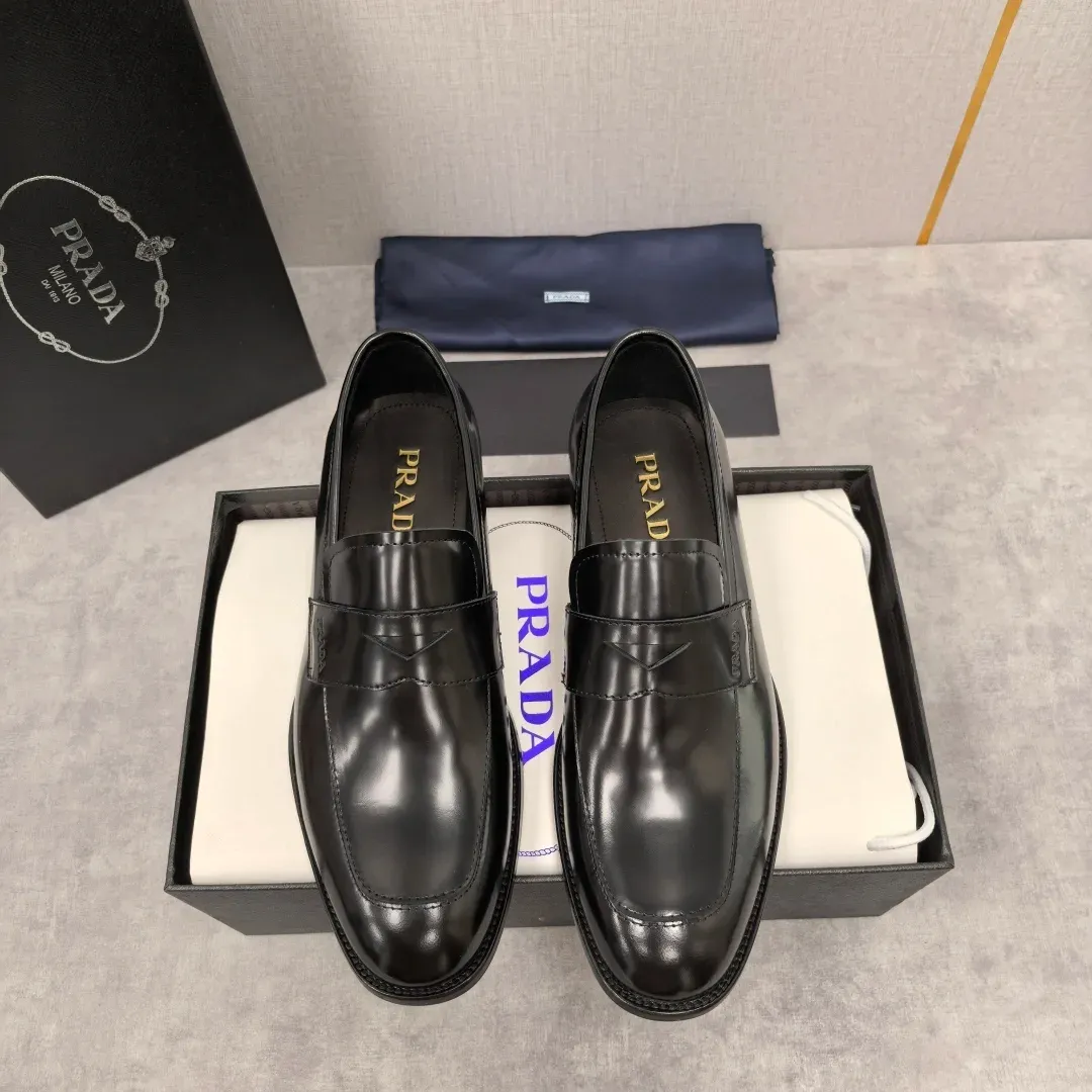 Prada Alternative Saffiano Loafers in 