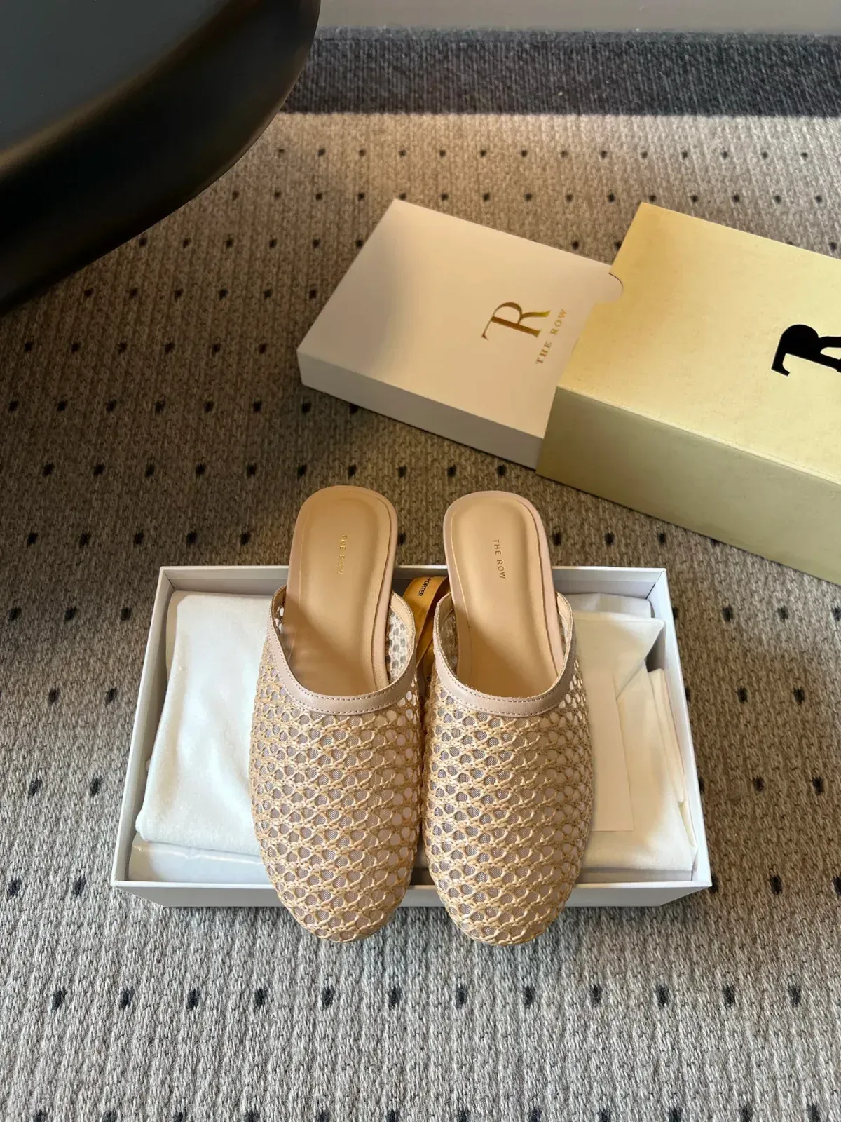 The Row Alternative Woven Mules in 