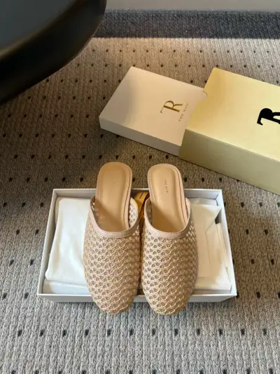 The Row Alternative Woven Mules in