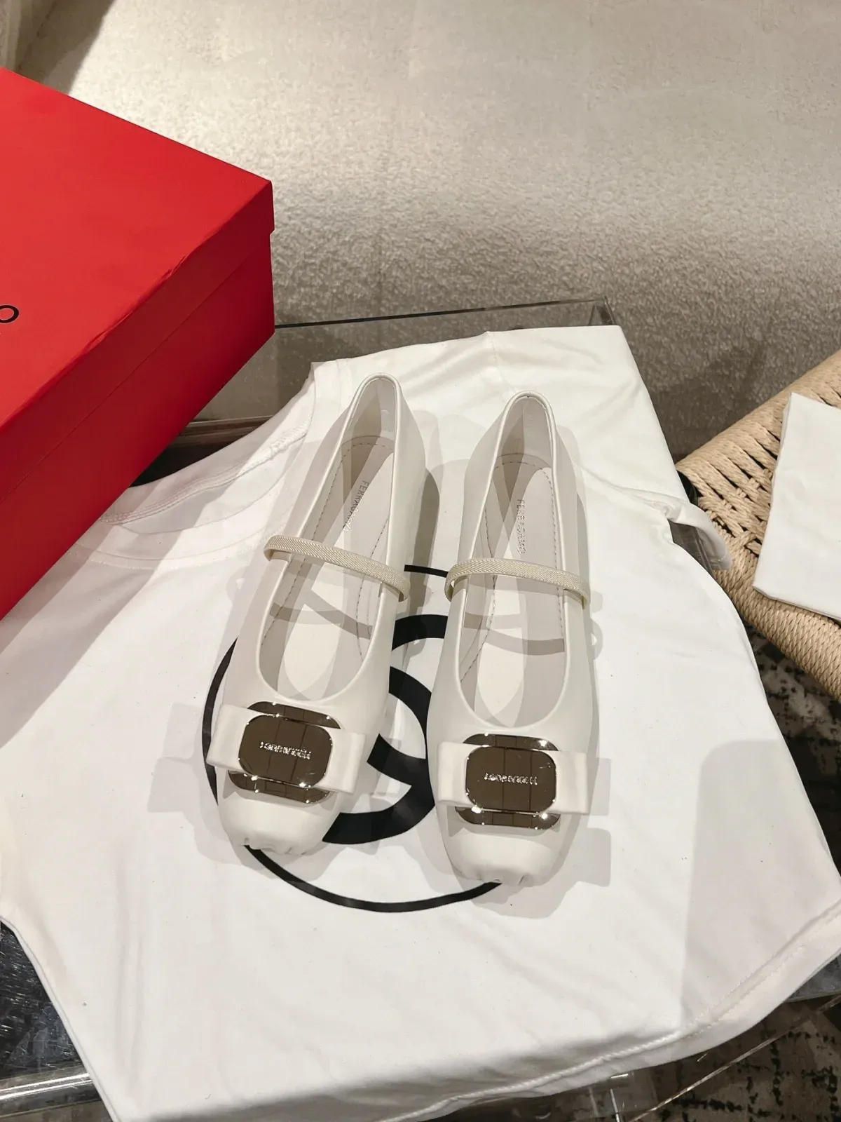 Salvatore Ferragamo Alternative Ferragamo Classic Ballet Flats in 