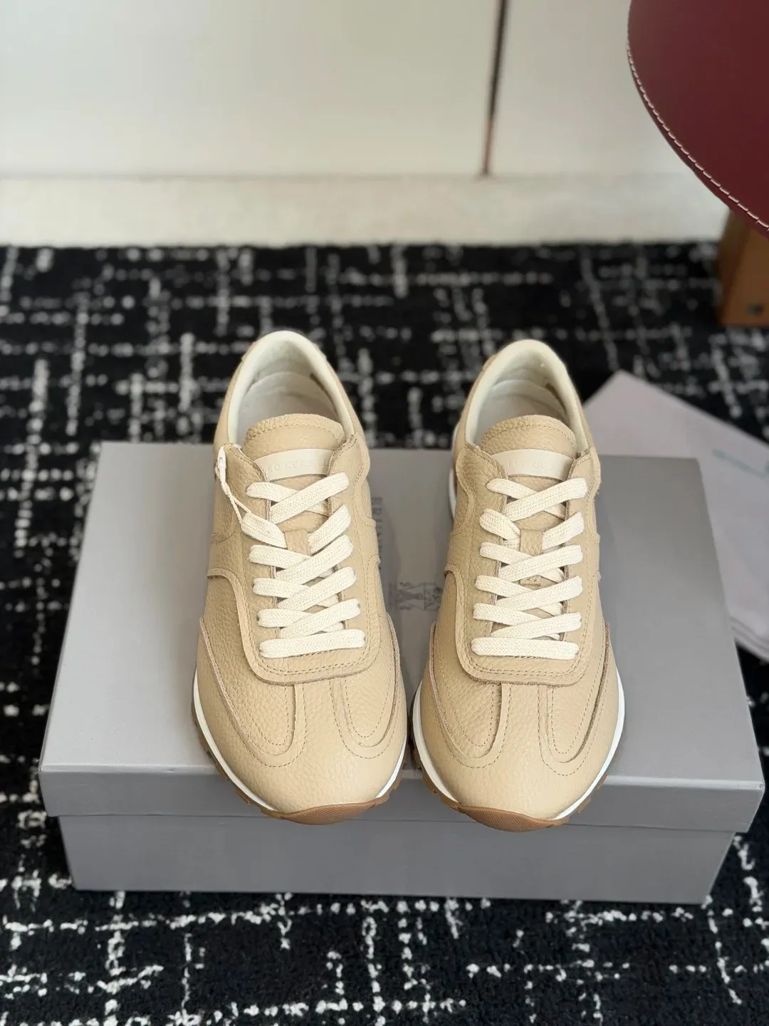 Brunello Cucinelli Alternative Lace-Up Sneakers in 