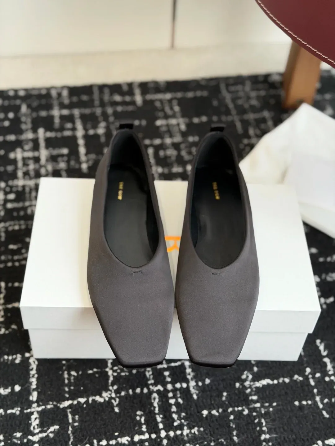 The Row Alternative Silk Flats in 