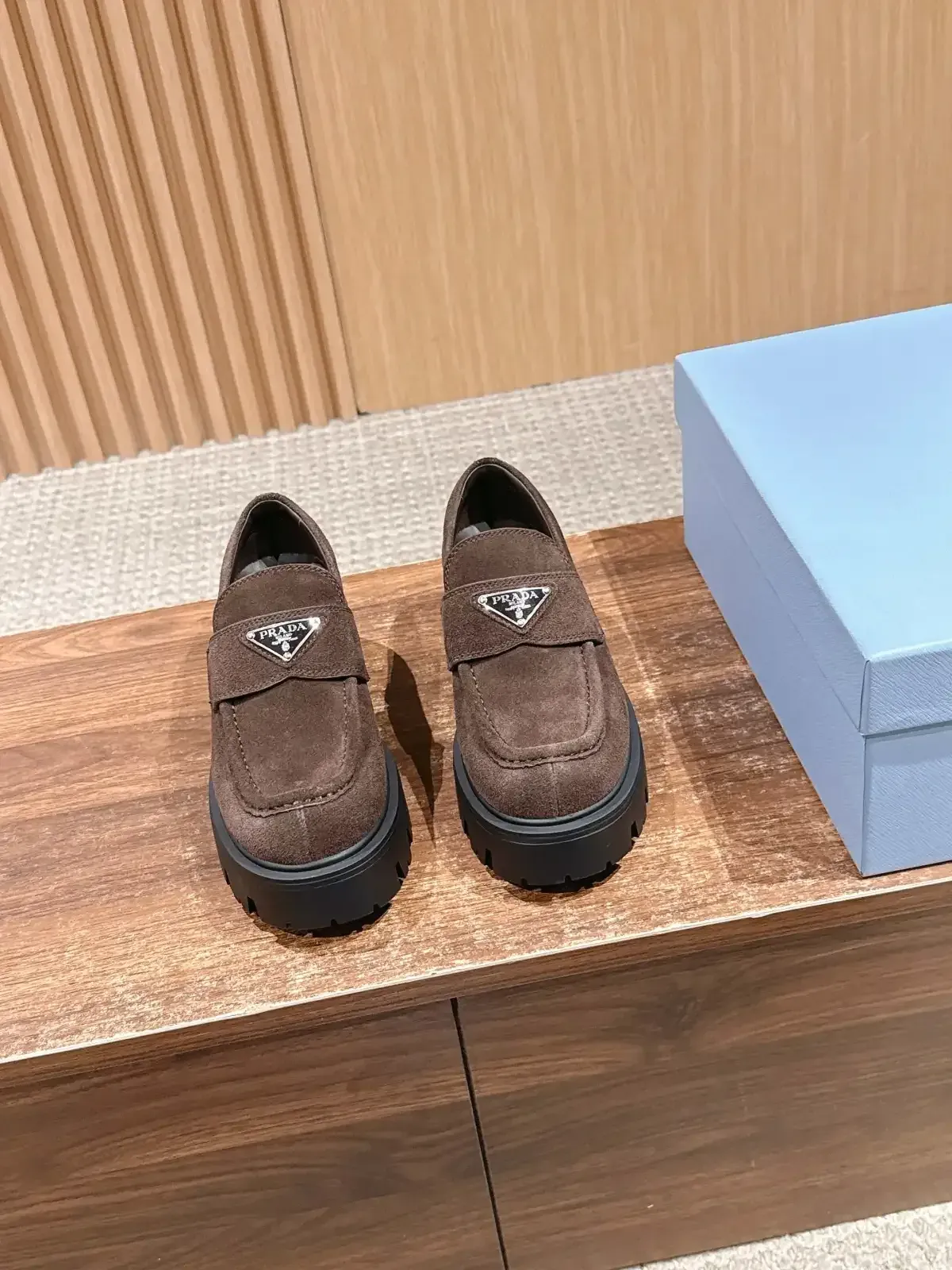 Prada Alternative Platform Mary Jane Shoes in 