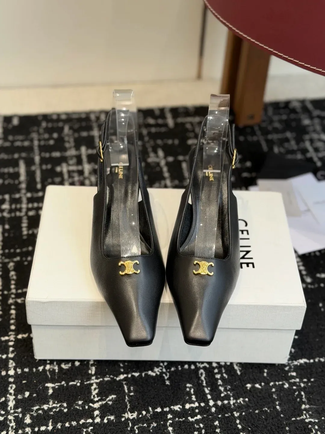 Celine Alternative Runway Pointed Pumps in 