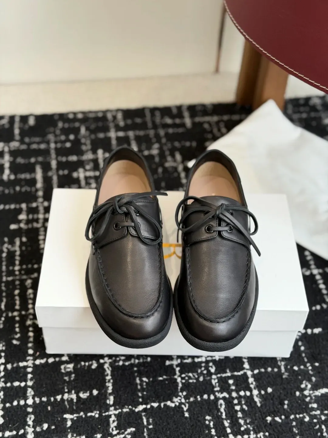 The Row Alternative Lace-Up Loafers in 