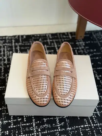 Brunello Cucinelli Alternative Woven Loafers in