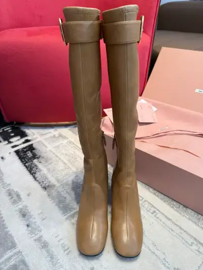 Miu Miu Alternative Buckle Boots in