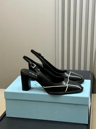 Prada Alternative Square Toe Sandals in