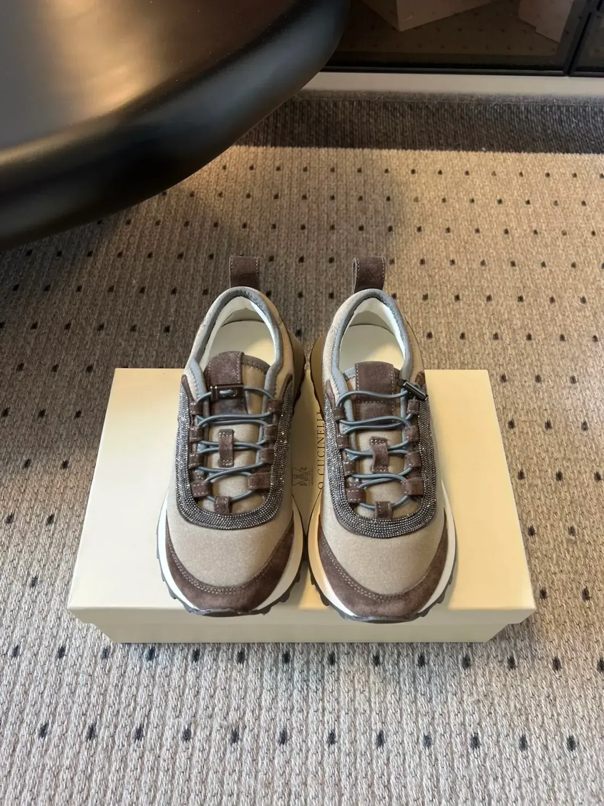 Brunello Cucinelli Alternative Shoes in ბეჟი