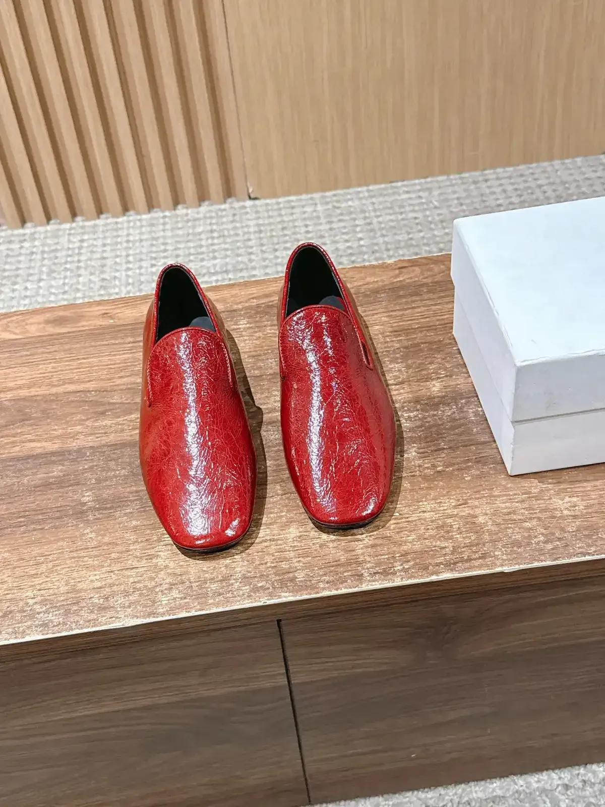 Jil Sander Alternative Square-Toe Loafers in 