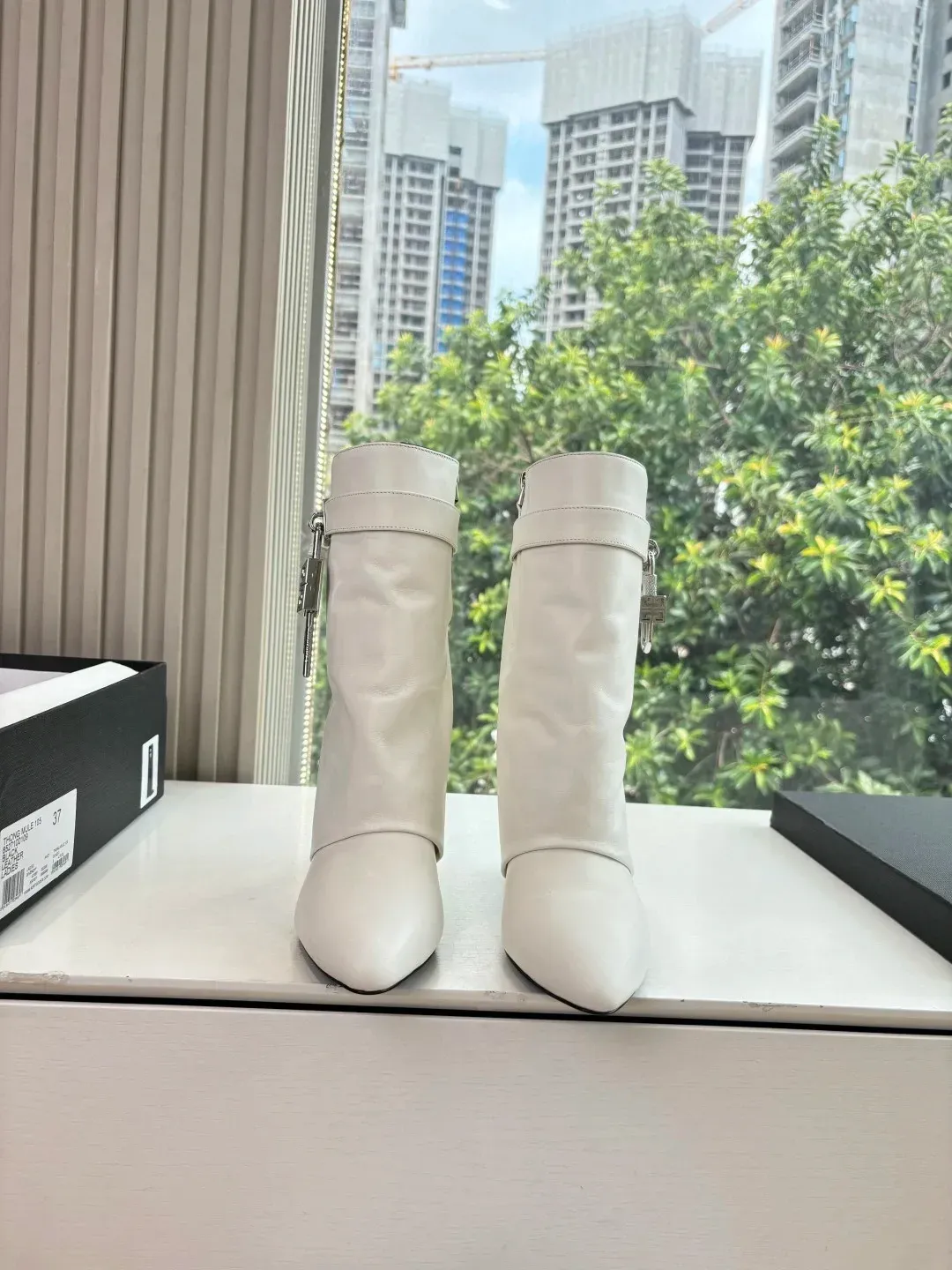 Givenchy Alternative Shark Lock Boots in 