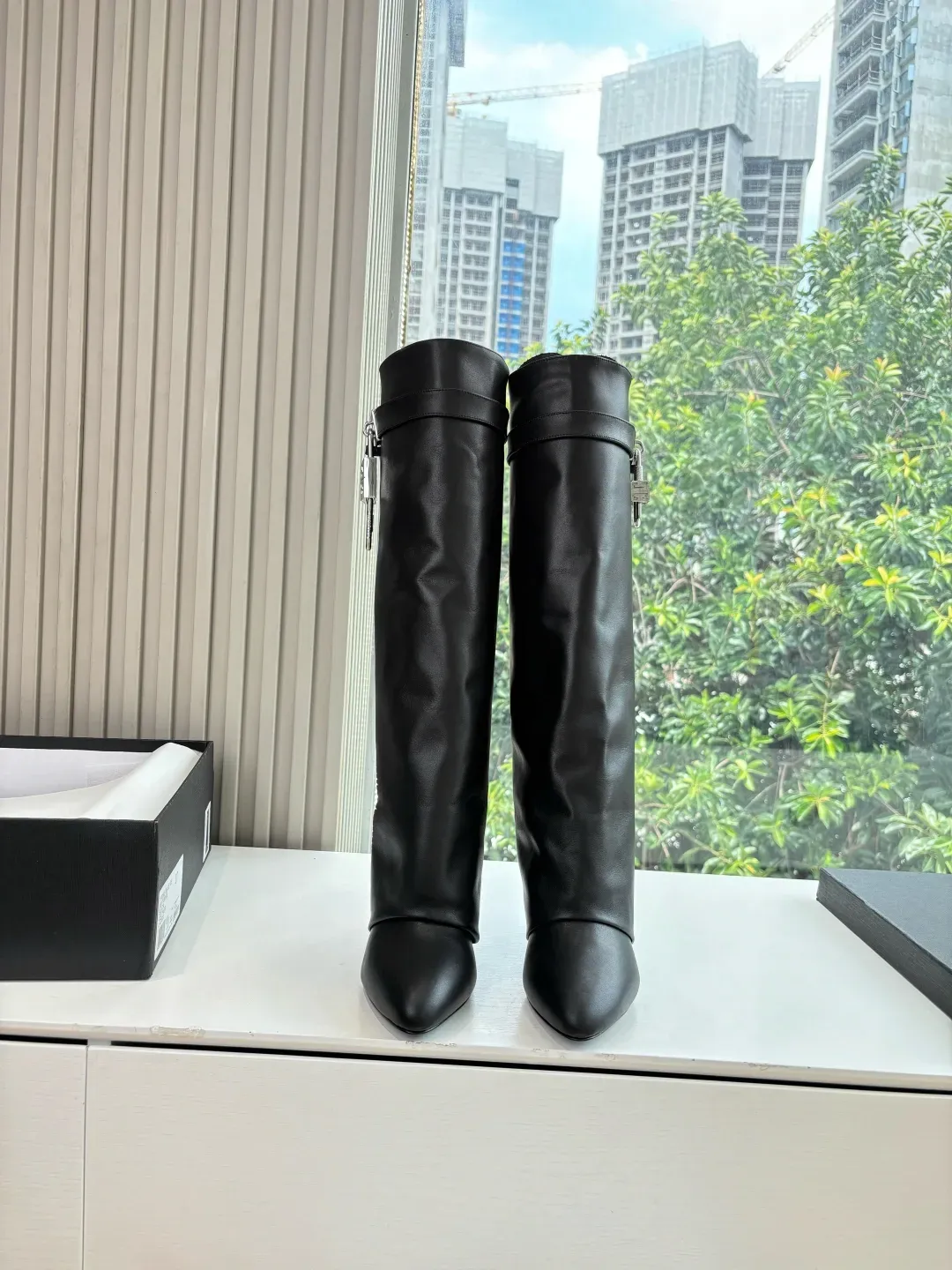 Givenchy Alternative Shark Lock Boots in 