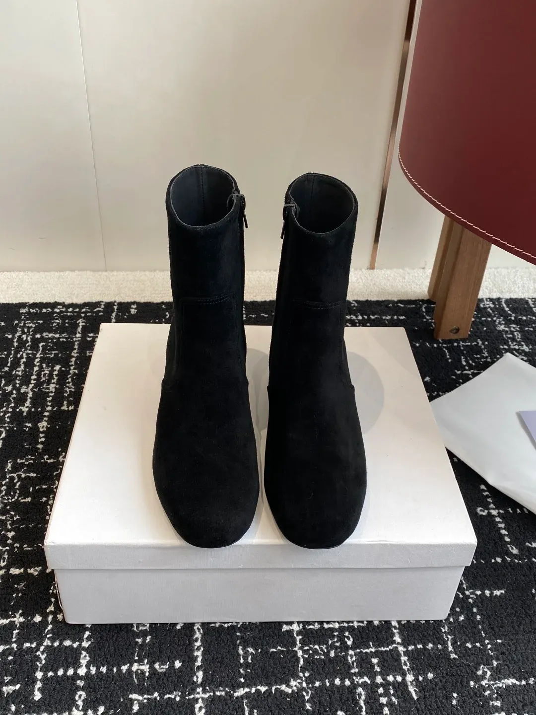 Celine Alternative Chunky Heel Boots in 