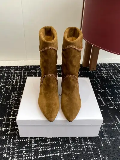 Isabel Marant Alternative Wedge Boots in