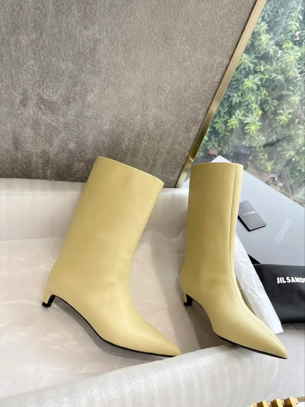 Jil Sander Alternative Pointed Toe Boots in 