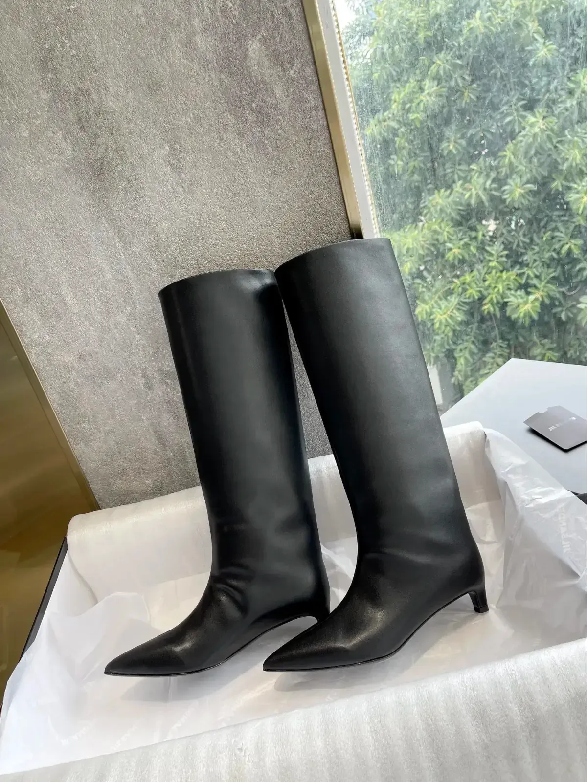 Jil Sander Alternative Pointed Toe Boots in 