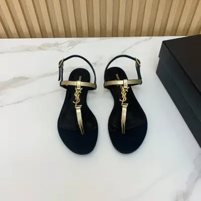 Saint Laurent Alternative Sandals in შავი