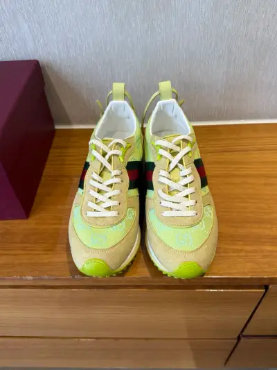 Gucci Alternative Re-Motion Retro Sneakers in