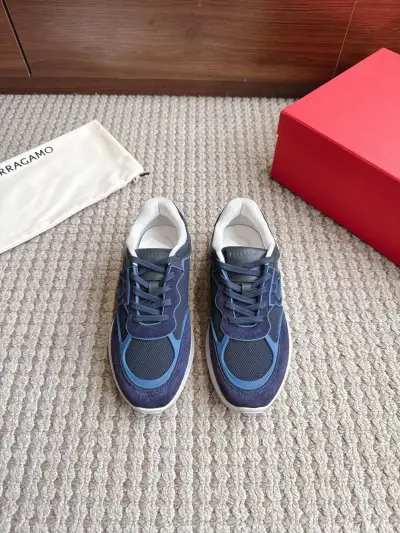 Salvatore Ferragamo Alternative Ferragamo Gancini Sneakers in