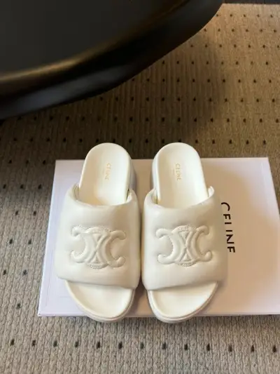 Celine Alternative Platform Bread Sandals in
