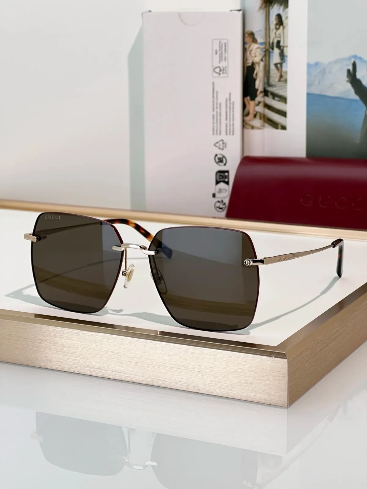 Gucci Alternative Jelly Sunglasses in 