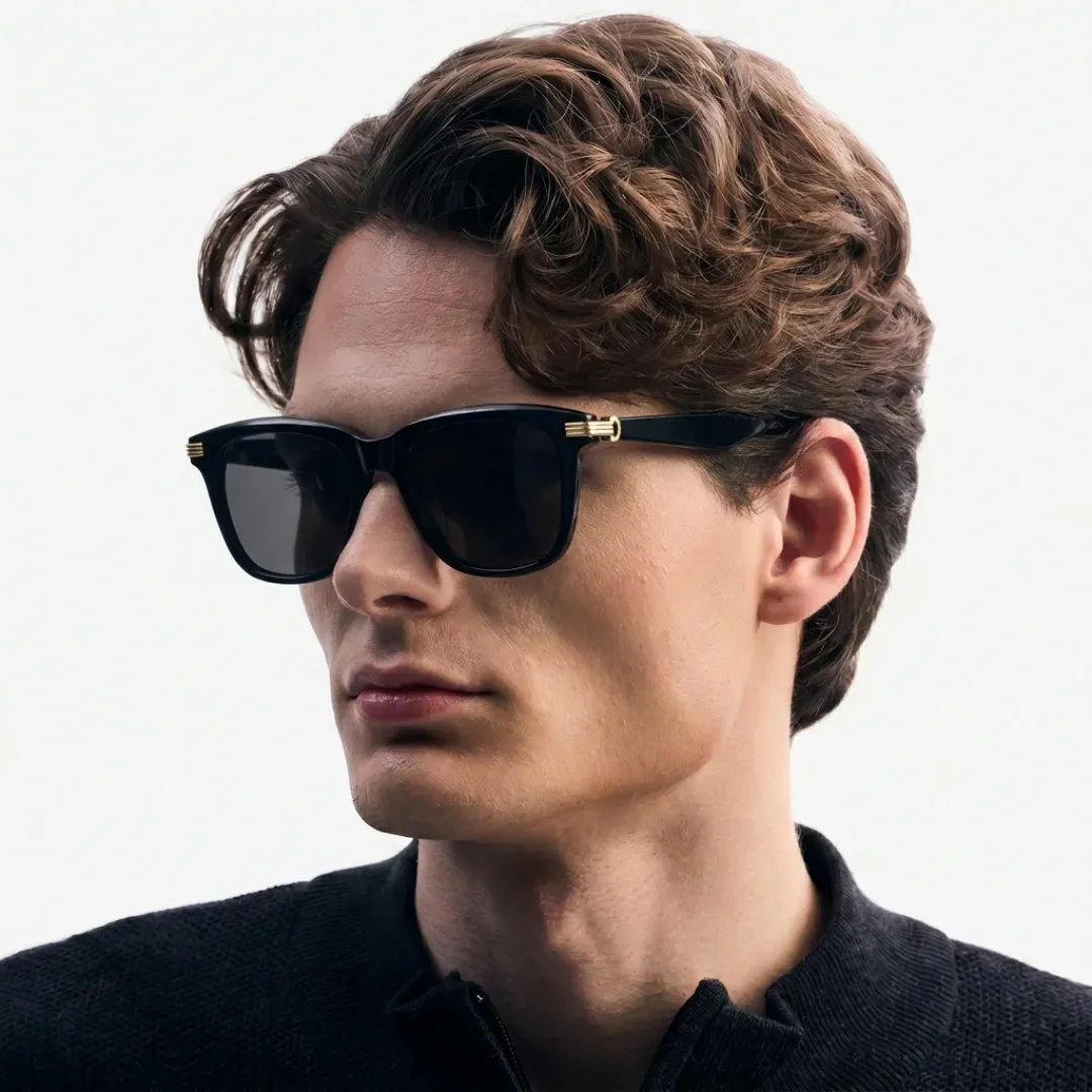 Cartier Alternative Pilot Sunglasses in ოქროსფერი