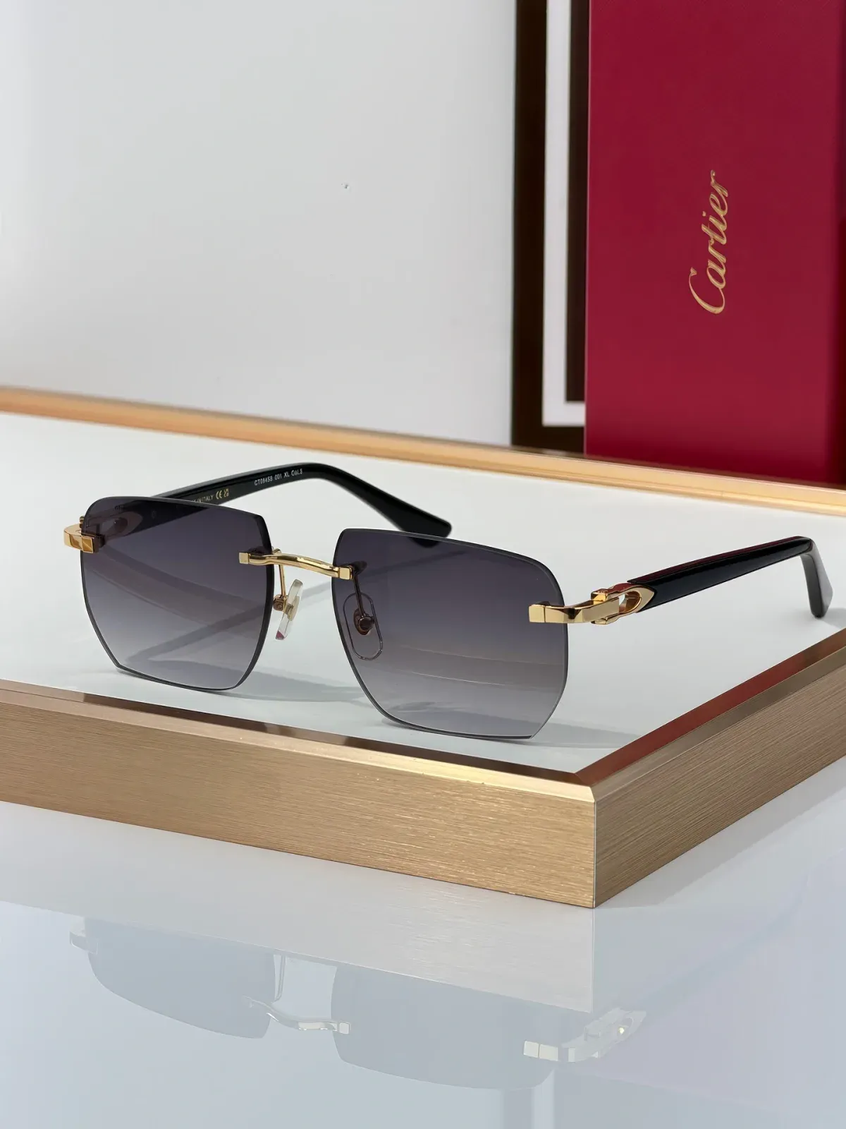 Cartier Alternative Signature C Crystal Sunglasses in 