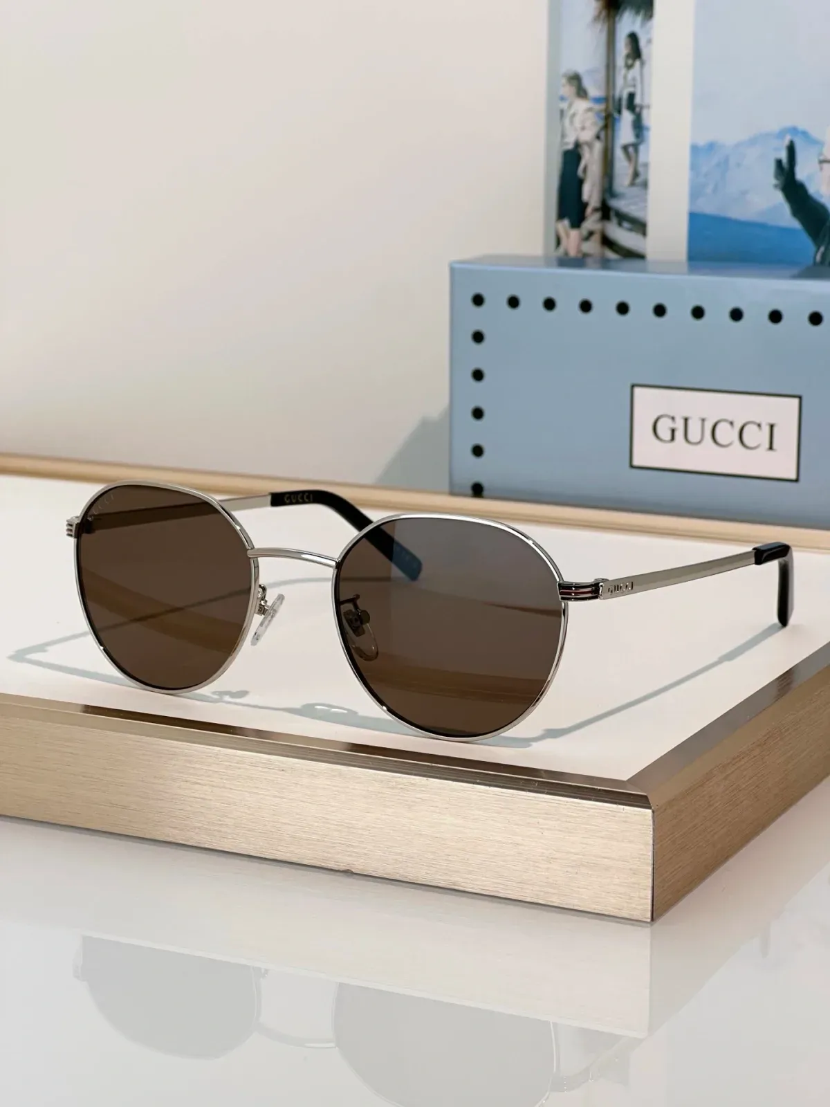 Gucci Alternative Oversized Sunglasses in 